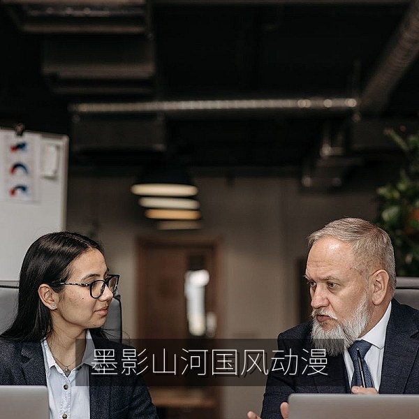国风动漫《墨影山河》海报，高清免费在线观看国产动画