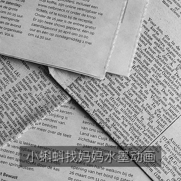 国产水墨动画《小蝌蚪找妈妈》池塘蝌蚪画面插图