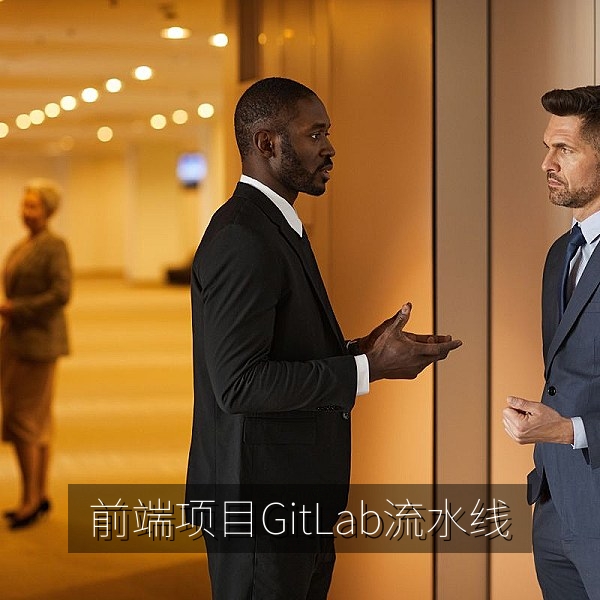 前端项目GitLab CI/CD构建部署流水线阶段图