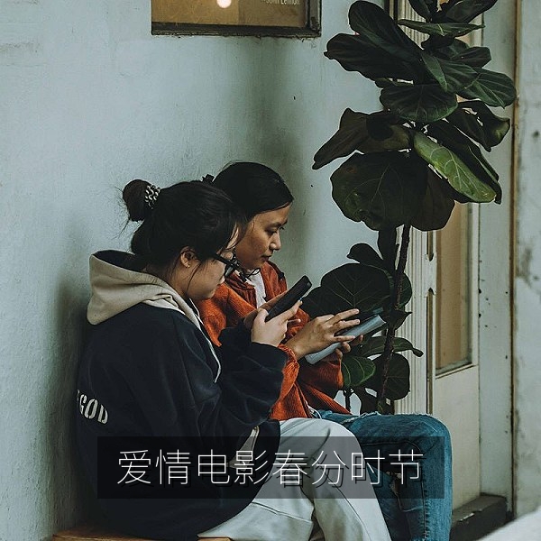 爱情电影《春分时节》樱花街道剧照，周末观影推荐