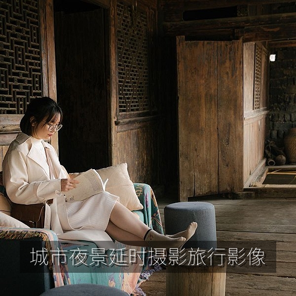 城市夜景延时摄影旅行影像高清视频