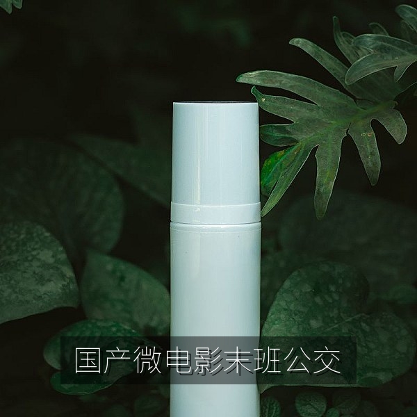 国产微电影《末班公交》海报，深夜公交车内的司机与乘客