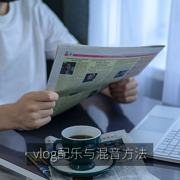 耳机与音频波形界面展示vlog配乐与环境音混音方法